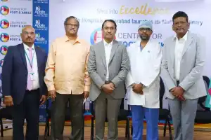 Apollo Hospitals in Hyderabad opens a specialized center for foot and ankle care