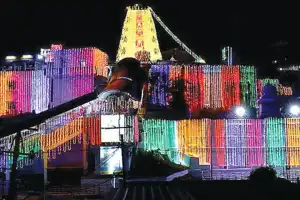 Bhadradri prepared for Mukkoti Mahotsav
