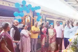 Bharat Gaurav train begins its first trip to Maha Kumbh from Secunderabad