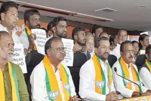 BJP MP accuses Medak police of supporting land grabbing
