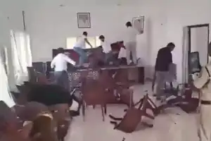 Clashes Erupt Between BRS and Congress Workers in Yadadri District