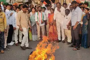 Congress criticizes Bidhuri’s comments on Priyanka