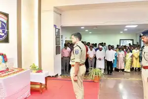 Cyberabad CP urges all to follow Gandhi’s values of peace, compassion, and humility