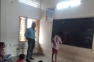 DEO Ramesh Kumar Makes Surprise Visit to Urban Residential School