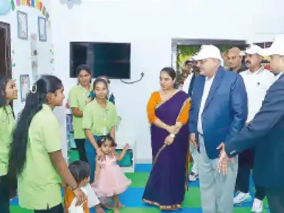 DGP opens childcare facility at Cyberabad Police Office