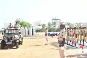 District Police Chief Oversees Parade Rehearsals and Republic Day Preparations