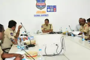 District SP Stresses Focus on Crime Prevention and Surveillance in Monthly Meeting