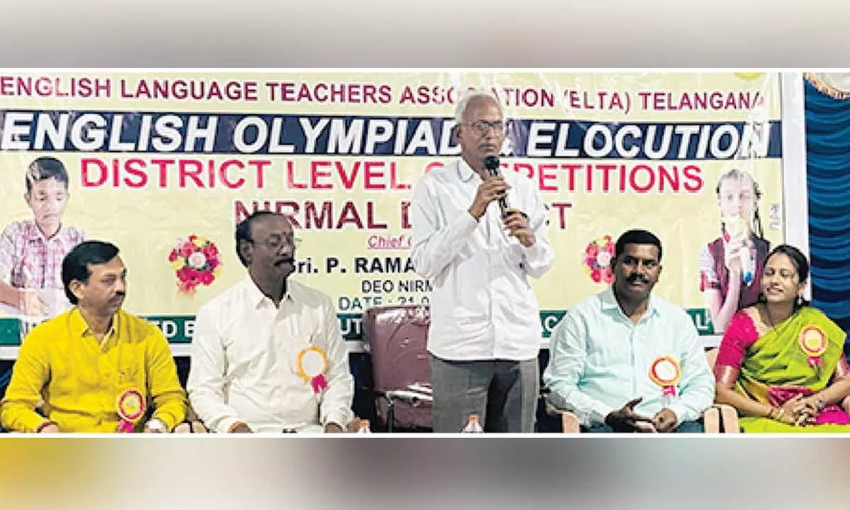 ELTA hosts English Olympiad in Nirmal