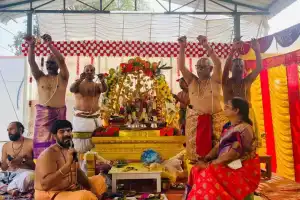 Goda-Ranganatha Kalyanam Celebrated at Sri Ranganayaka Swamy Temple
