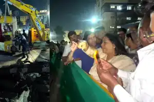 Goshamahal residents alarmed as road collapses for the fifth time