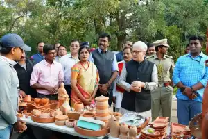 Governor Jishnu Dev Varma joins Udyan Utsav celebration