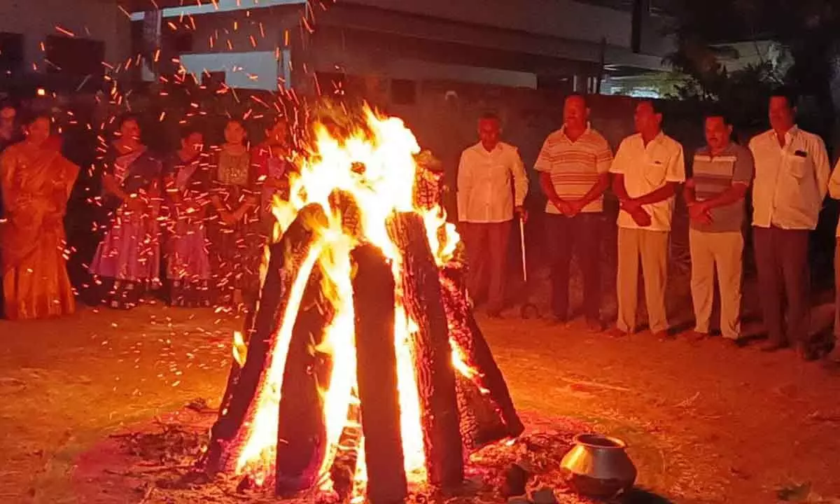 Grand Bhogi Festival Celebrated in Nagarkurnool District