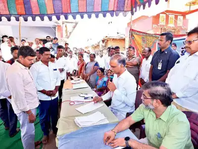 Harish Rao claims Congress gained power through lies