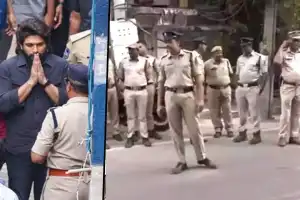 Increased Police Presence at KIMS Hospital Ahead of Allu Arjun’s Expected Visit