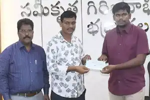 ITDA PO congratulates NEET achiever