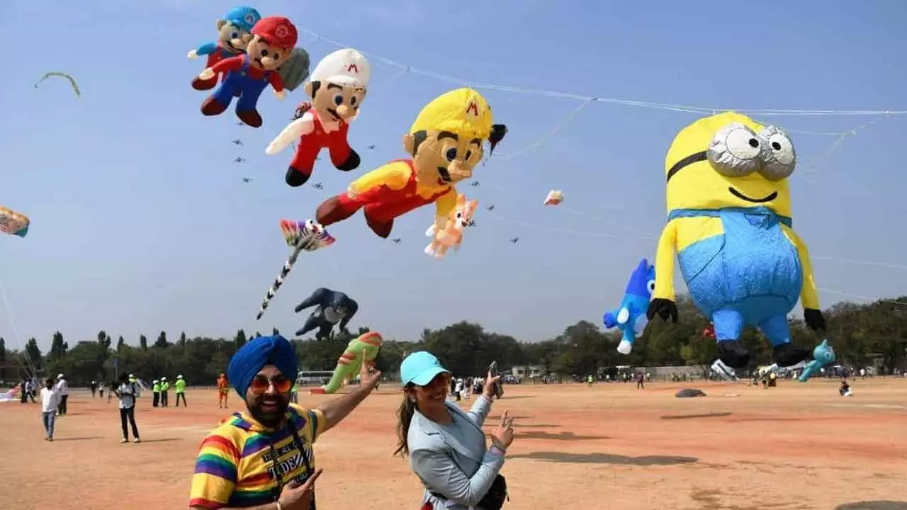 Kites and sweets add to Sankranti celebrations