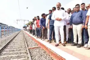 Kothapalli-Manoharabad railway line set to start by 2027