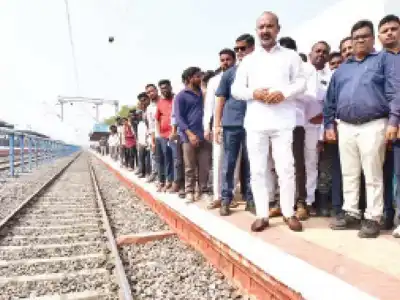 Kothapalli-Manoharabad railway line set to start by 2027