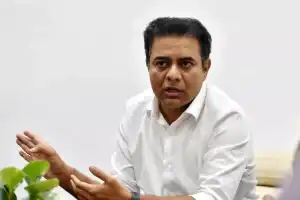 KTR criticizes Congress government for reducing support to Rythu Bharosa