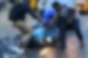 Man Goes on Rampage in Kondapur, Attacks Scooter Rider After Crash