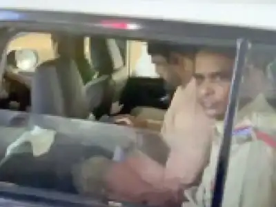 MLA Kaushik Reddy taken into custody by Karimnagar police