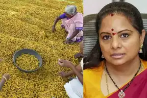 MLC Kavitha Praises Turmeric Board Launch, Questions Exclusion from Event