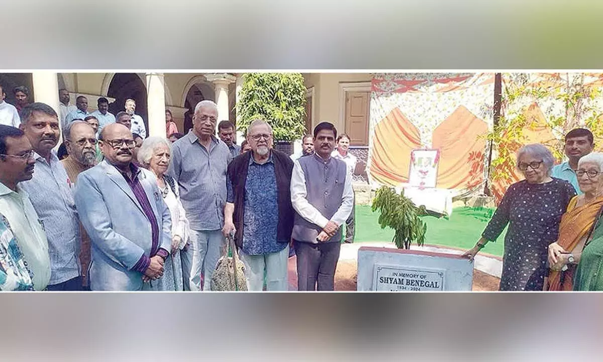Nizam College cherishes memories of alumnus Shyam Benegal