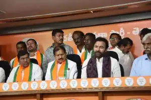 Only a double-engine government can bring development to Telangana, says Kishan Reddy