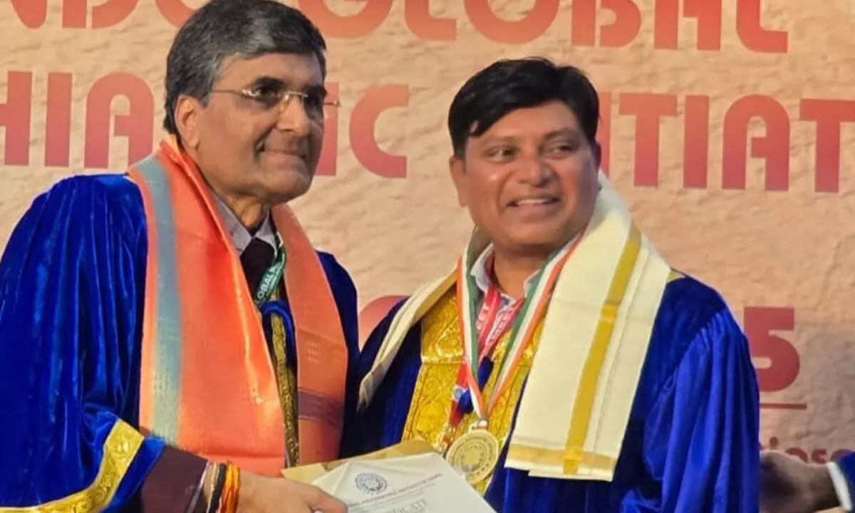 Prof Dr Akula honored with Indo-Global Psychiatric Initiative Fellowship Award