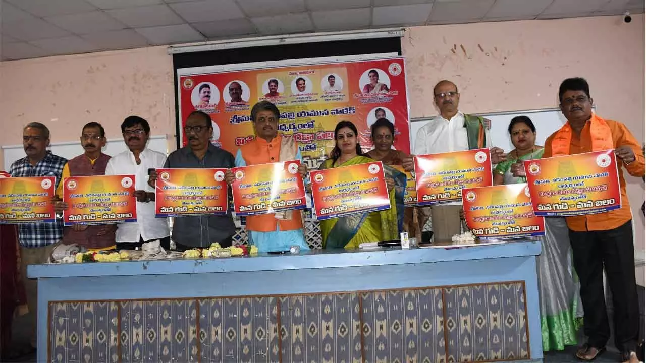 Program aims to transform temples into centers of strength