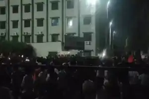 Protest erupts at CMR College over secret filming in girls’ hostel toilet