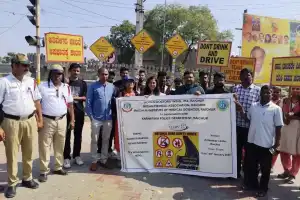 Raichur Launches Road Safety Campaign to Encourage Safe Driving