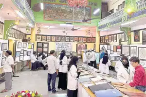 Renowned calligrapher preserves art in India and beyond