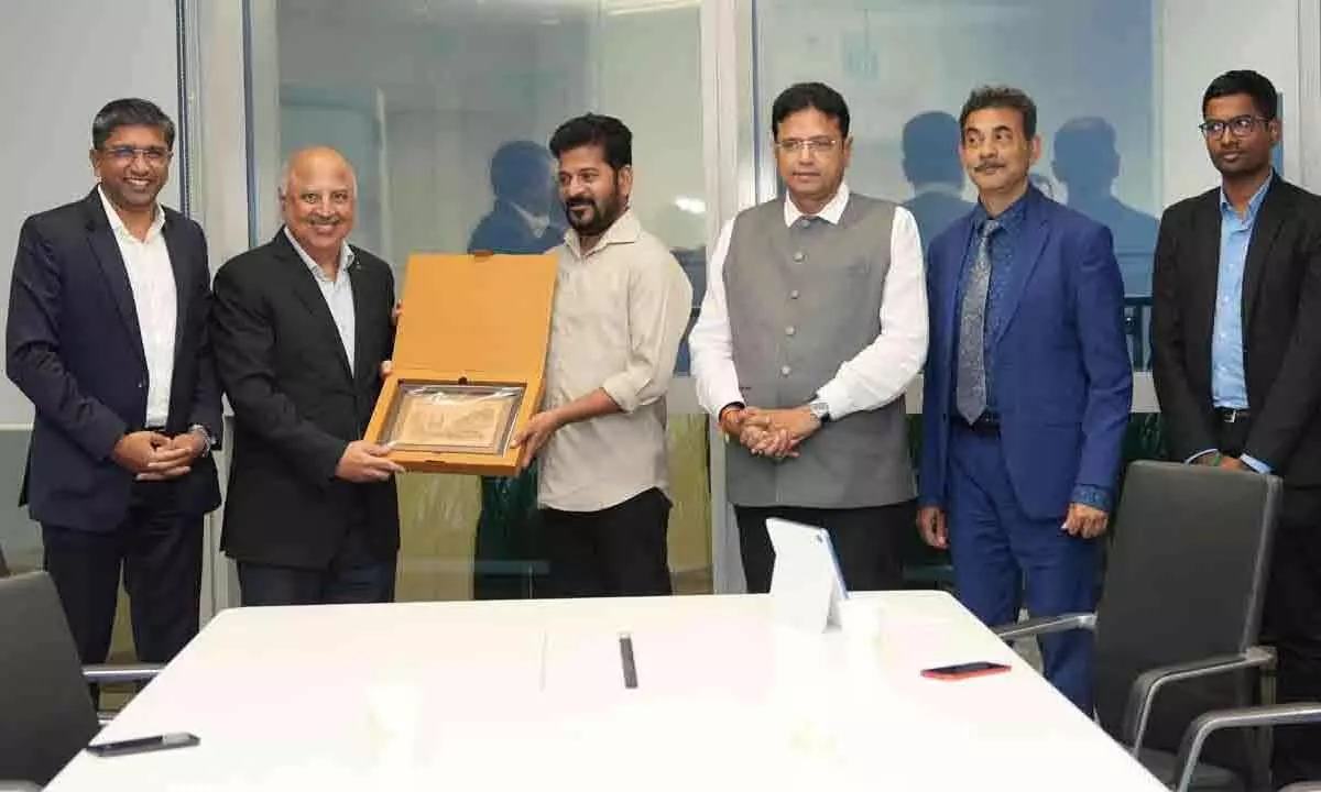Revanth Reddy and Sridhar Babu meet Capital Land Group, reveal big investment plans for Hyderabad