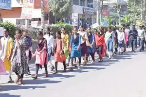 Road safety awareness campaign organized