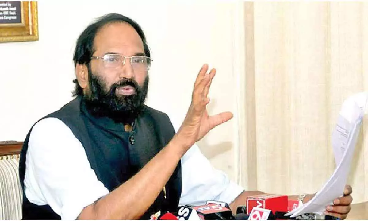 Rythu Bharosa to be launched soon after Sankranti, says Uttam Kumar Reddy
