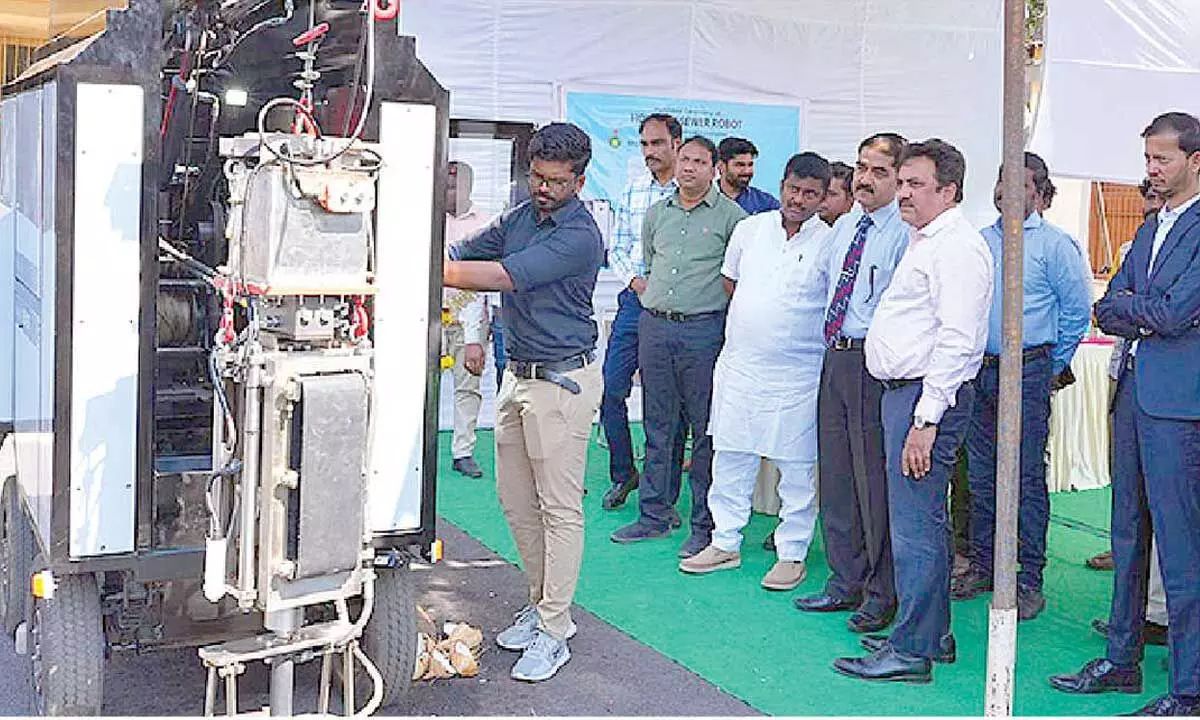 SCB’s sewer robot aims to replace manual scavenging
