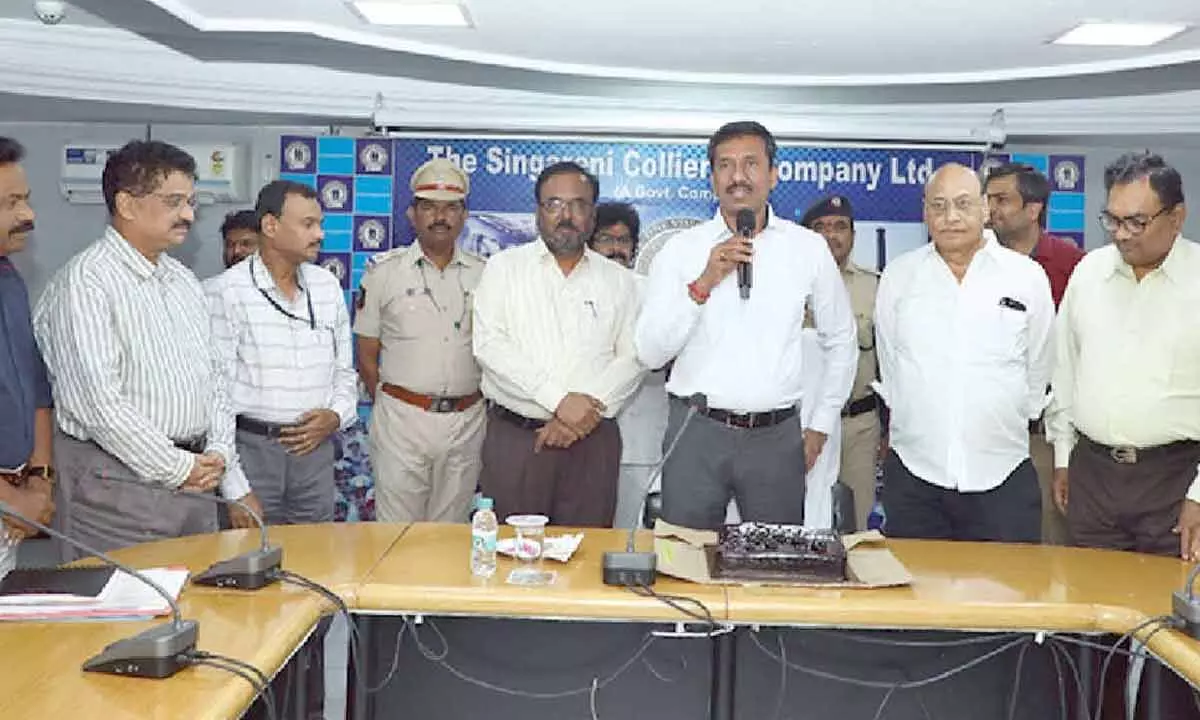 SCCL CMD urges staff on New Year’s Day