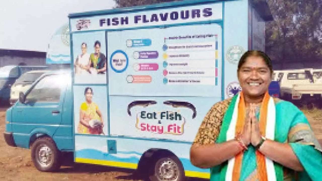 Seethakka to start mobile fish outlets on January 3