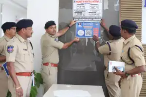 SP Gaikwad Introduces QR Code Poster for Public Feedback on Police Services