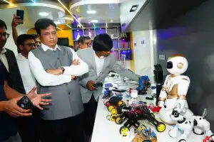Sridhar Babu introduces mobile science lab