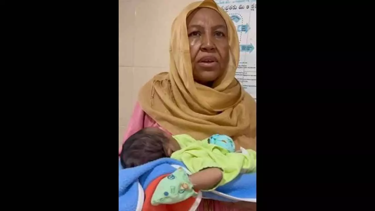 Sudanese infant saved by Niloufer doctors