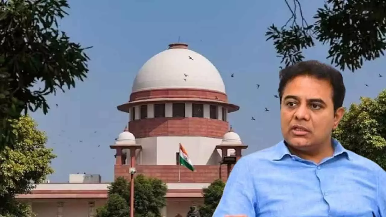 Supreme Court Rejects KTR’s Appeal, Keeps High Court Decision