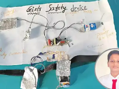 Teen creates shoe device to deter attackers
