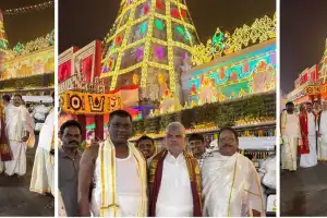 Telangana Assembly Speaker Visits Tirumala for Vaikuntha Ekadashi