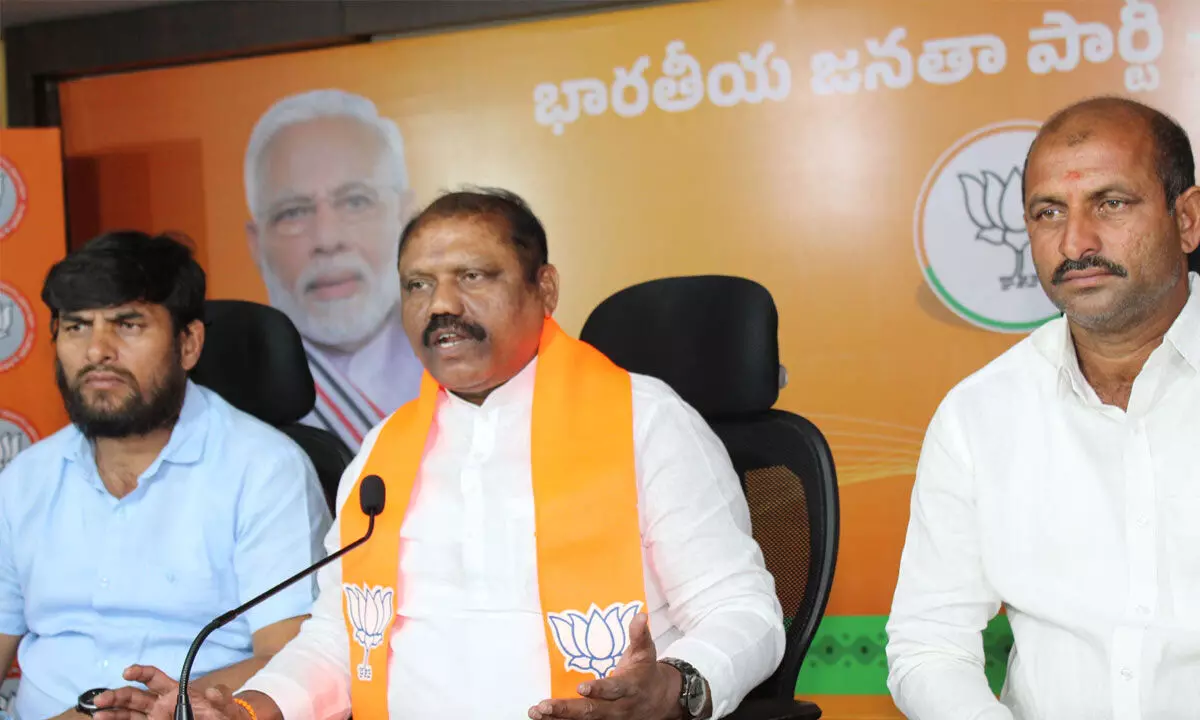 Telangana BJP urges swift action against encroachers