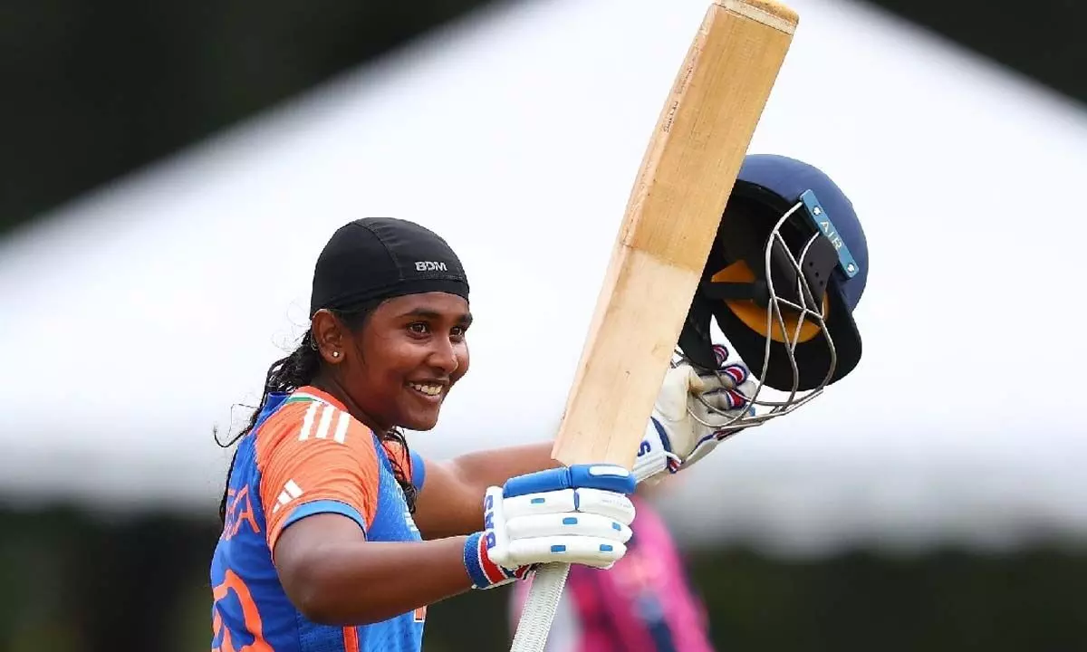Telangana’s Trisha Gongadi Makes History with Century in U-19 Women’s T20 World Cup