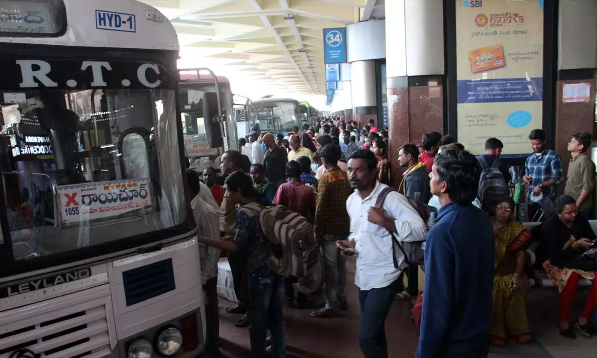 Train travelers struggle with ticket issues before Sankranti