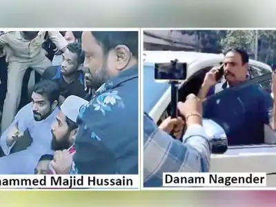 Two city MLAs escalate protest against demolition drive