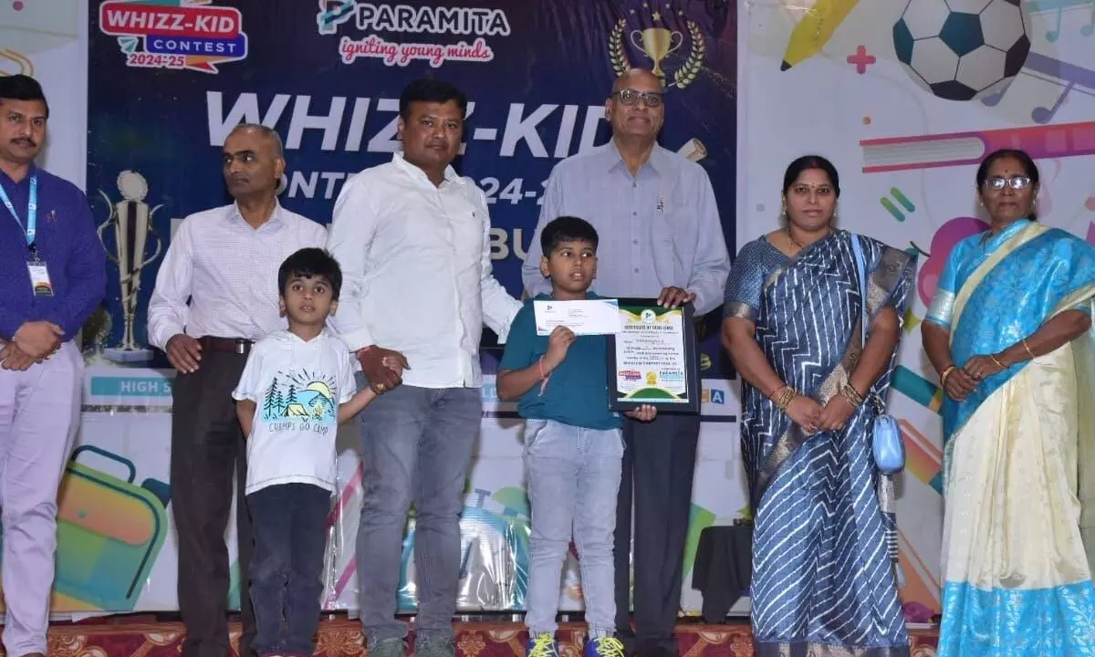 Winners of Wiz Kid contest receive cash awards